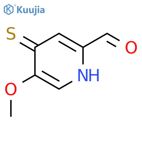2-Pyridinecarboxaldehyde, 1,4-dihydro-5-methoxy-4-thioxo- structure