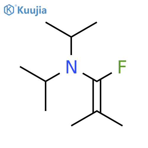 1-fluoro-2-methyl-n,n-bis(1-methylethyl)-1-propen-1-amine structure