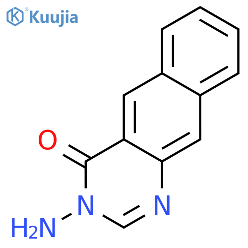 3-amino-3H,4H-benzogquinazolin-4-one structure