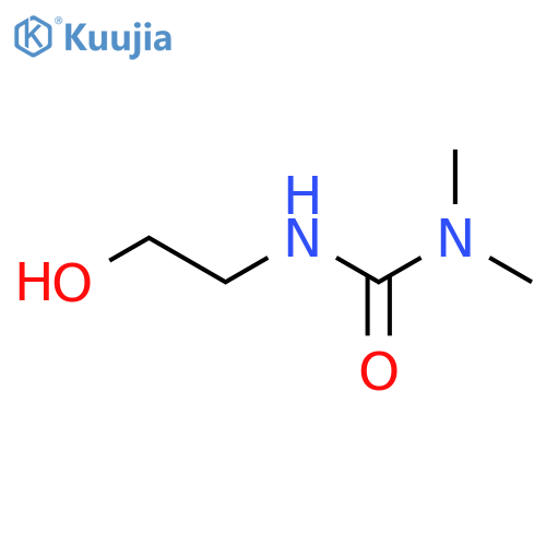 3-(2-Hydroxyethyl)-1,1-dimethylurea structure