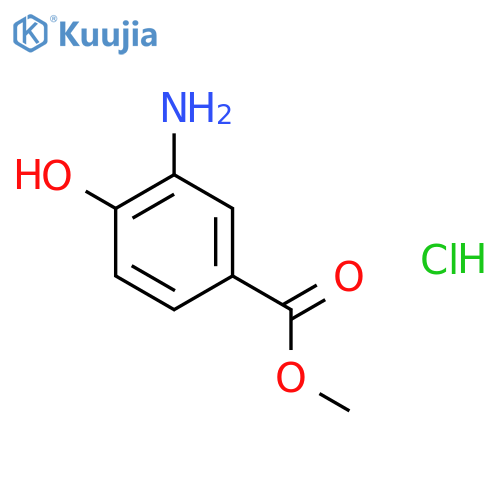 methyl 3-amino-4-hydroxybenzoate hydrochloride structure