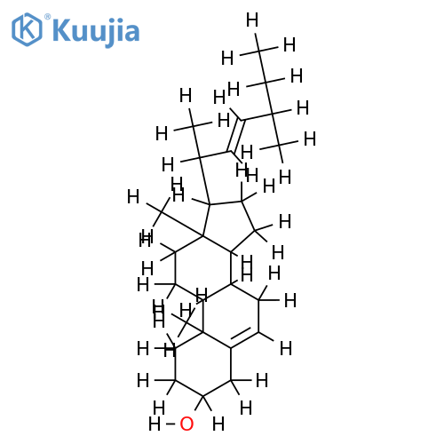 22-trans-27-nor-24-Methylcholesta-5,22-dien-3beta-ol structure