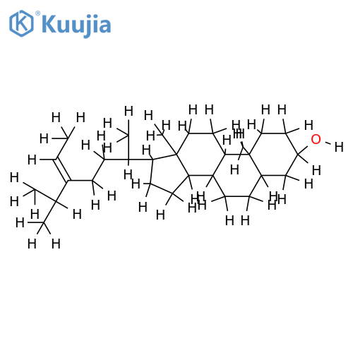 (24(28)E)-24-ethylidenecholestan-3beta-ol structure
