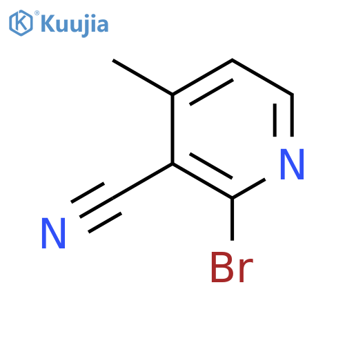 2-Bromo-4-methylpyridine-3-carbonitrile structure