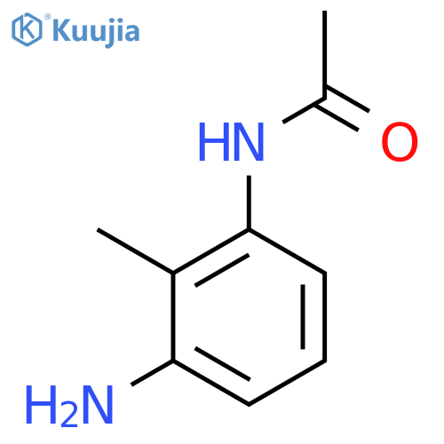 N-(3-Amino-2-methylphenyl)acetamide structure