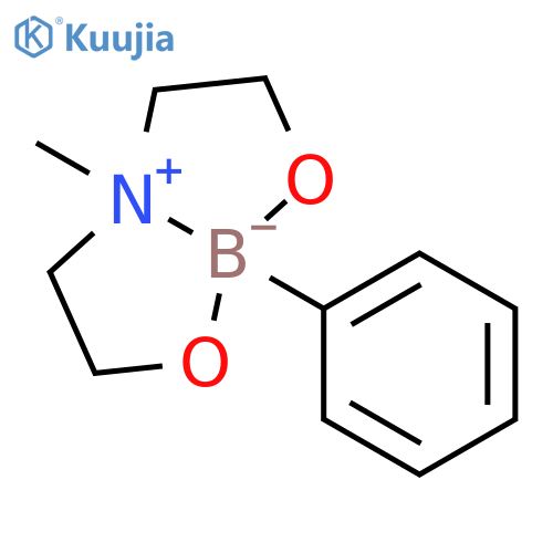 1-methyl-5-phenyl-4,6-dioxa-1-azonia-5-boranuidabicyclo[3.3.0]octane structure