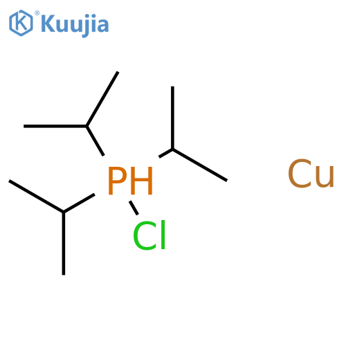 Chloro-tri(propan-2-yl)phosphanium;copper structure