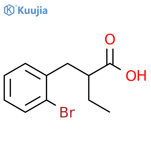 2-(2-Bromophenyl)methylbutanoic Acid structure