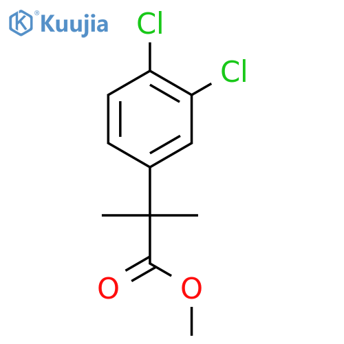 methyl 2-(3,4-dichlorophenyl)-2-methylpropanoate structure