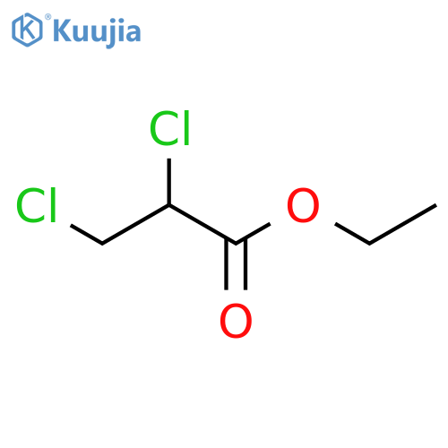 Propanoic acid,2,3-dichloro-, ethyl ester structure
