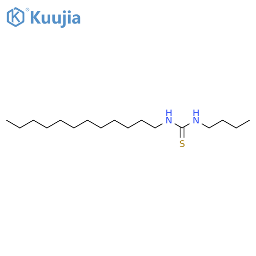 1-butyl-3-dodecylthiourea structure