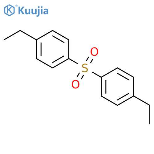 di-(p-ethylphenyl)sulfone structure
