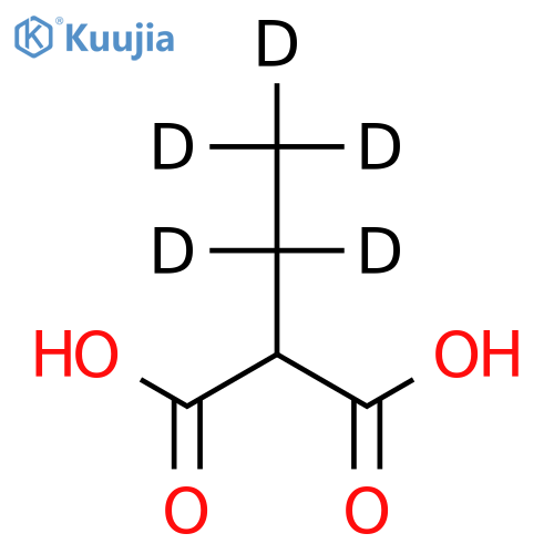 ethyl-d5-malonic acid structure
