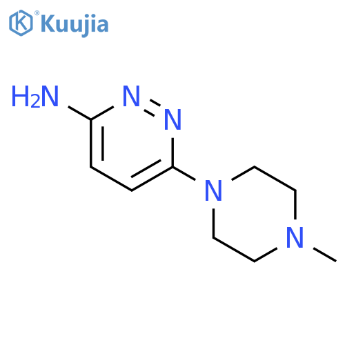 6-(4-Methylpiperazin-1-yl)pyridazin-3-amine structure