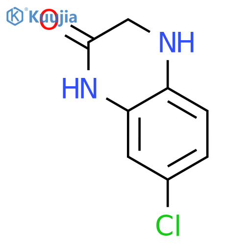 7-Chloro-3,4-dihydro-1H-quinoxalin-2-one structure