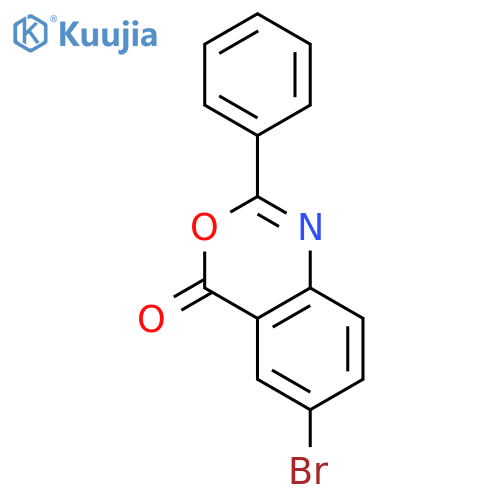 6-Bromo-2-phenyl-4H-benzo[d][1,3]oxazin-4-one structure