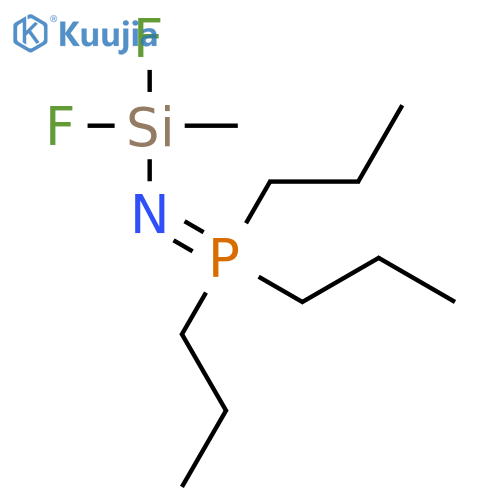 Silanamine, 1,1-difluoro-1-methyl-N-(tripropylphosphoranylidene)- structure