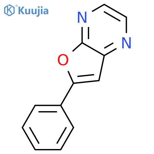 6-Phenylfuro[2,3-b]pyrazine structure