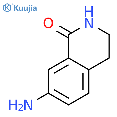 7-Amino-3,4-dihydroisoquinolin-1(2H)-one structure