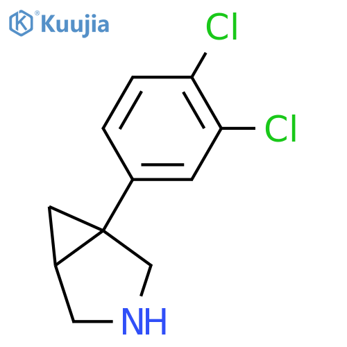 1-(3,4-dichlorophenyl)-3-azabicyclo[3.1.0]hexane structure