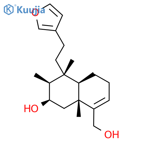 (4aR)-5β-[2-(3-Furyl)ethyl]-3,4,4aβ,5,6,7,8,8aα-octahydro-7α-hydroxy-5,6α,8aα-trimethyl-1-naphthalenemethanol structure