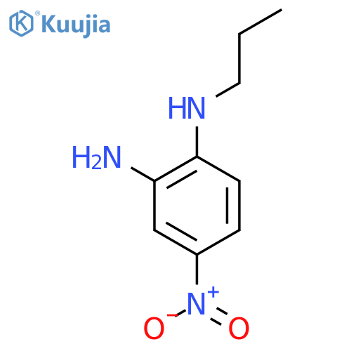 4-nitro-N1-propylbenzene-1,2-diamine structure