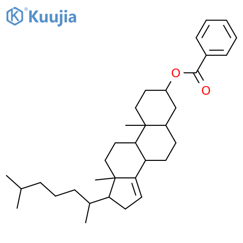 Cholest-14-en-3-ol; (3β,5α,17α)-form, Benzoyl structure