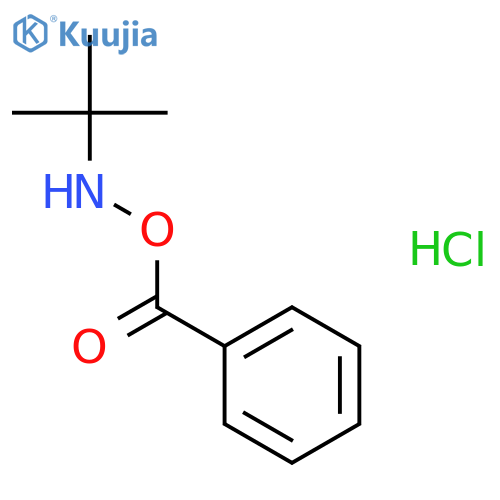 O-Benzoyl-N-tert-butylhydroxylamine Hydrochloride structure