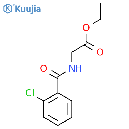 Ethyl 2-(2-Chlorobenzoyl)AminoAcetate structure