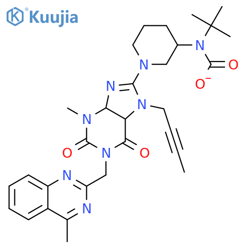 N-Boc Linagliptin structure