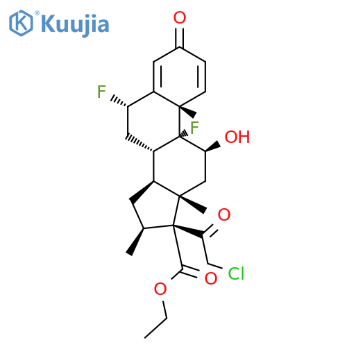 Halobetasol (propionate) structure