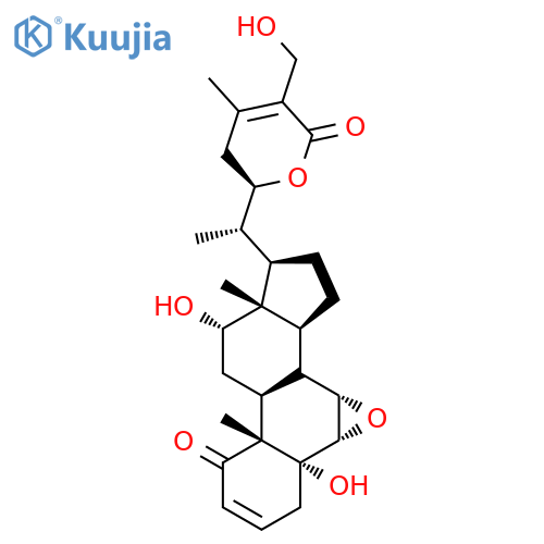 Withastramonolide structure