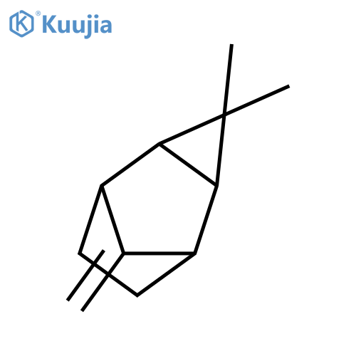 tricyclo[3.2.1.02,4]octane, 3,3-dimethyl-8-methylene-, (1alpha-2alpha-4alpha-5alpha)- structure