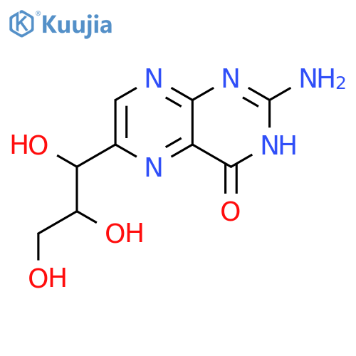 4(3H)-Pteridinone,2-amino-6-[(1S,2R)-1,2,3-trihydroxypropyl]- structure