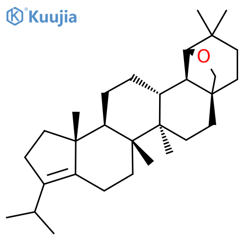 (1R,4R,5R,12R,13S,16R,17R,18R)-4,5,12,19,19-Pentamethyl-9-propan-2-yl-23-oxahexacyclo[16.3.2.01,17.04,16.05,13.08,12]tricos-8-ene structure