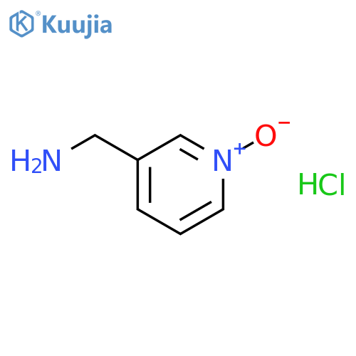 (1-oxidopyridin-1-ium-3-yl)methanamine;hydrochloride structure
