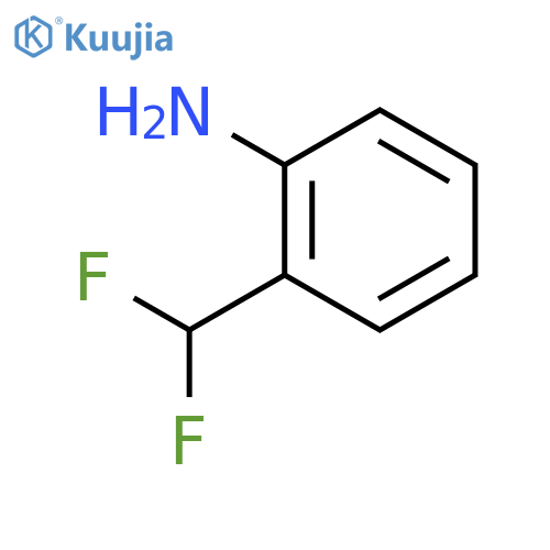 2-(Difluoromethyl)aniline structure