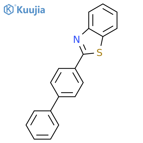 2-{1,1'-biphenyl-4-yl}-1,3-benzothiazole structure