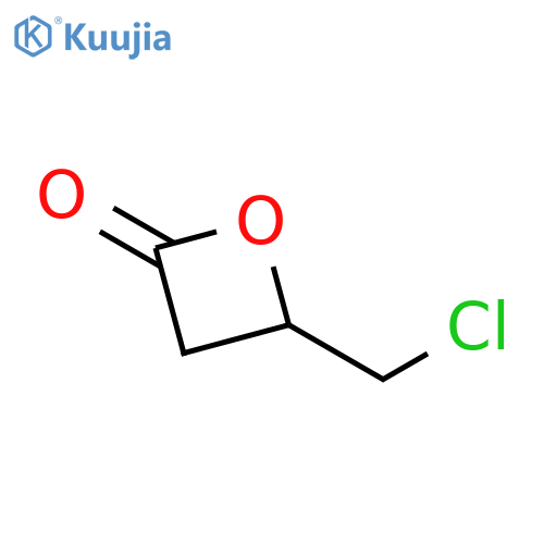 2-Oxetanone, 4-(chloromethyl)- structure