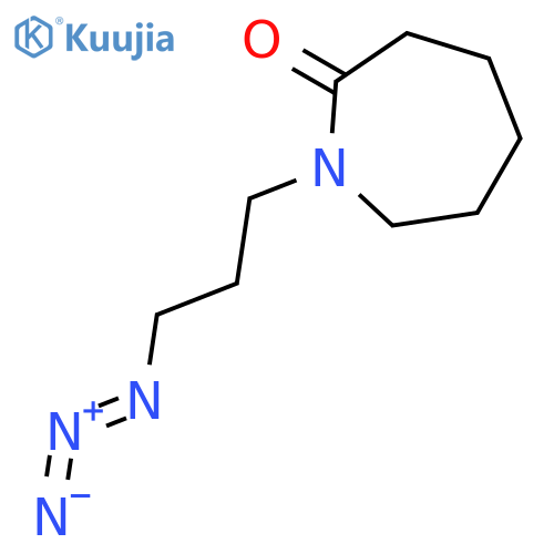 2H-Azepin-2-one, 1-(3-azidopropyl)hexahydro- structure