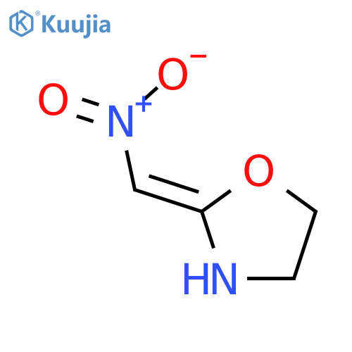 (2E)-2-(nitromethylidene)-1,3-oxazolidine structure