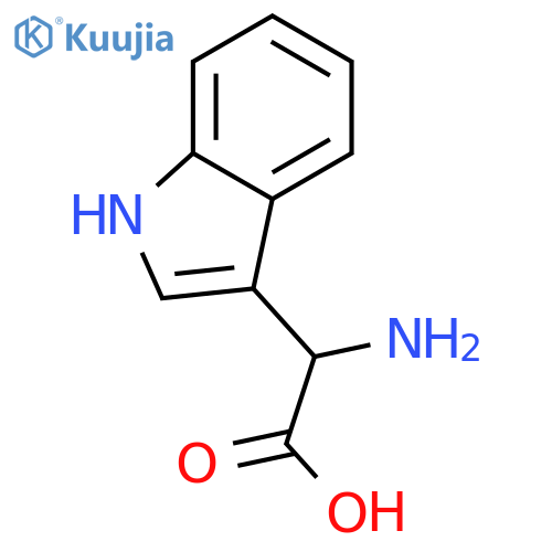 DL-3-Indolylglycine structure