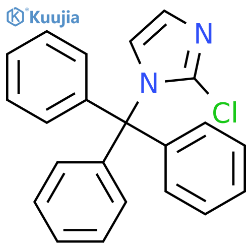 2-Chloro-1-trityl-1H-imidazole structure