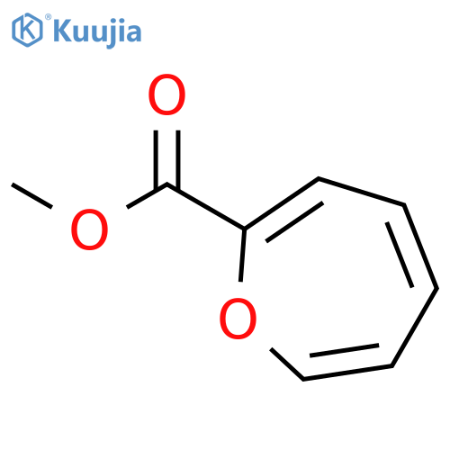 2-Oxepincarboxylic acid, methyl ester (9CI); structure