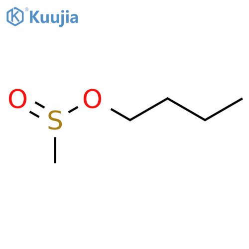 Methanesulfinic acid, butyl ester structure