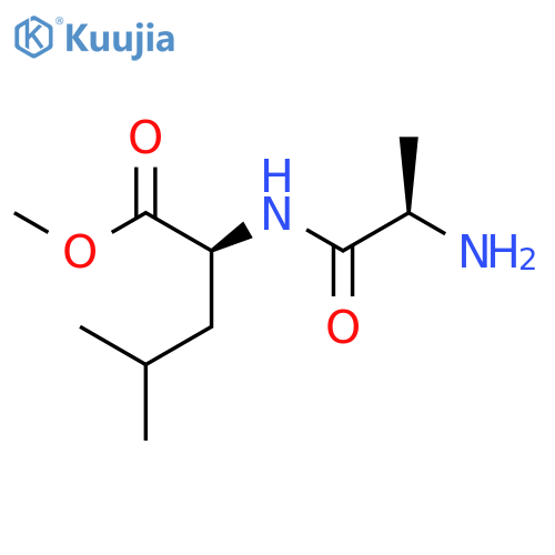 L-LEUCINE, D-ALANYL-, METHYL ESTER structure