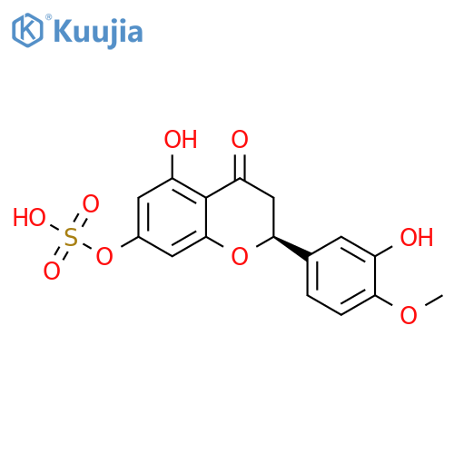 Hesperetin 7-O-Sulfate structure
