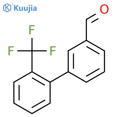 2'-(trifluoromethyl)-[1,1'-biphenyl]-3-carbaldehyde structure