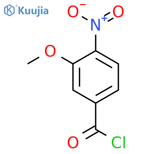 Benzoyl chloride, 3-methoxy-4-nitro- structure