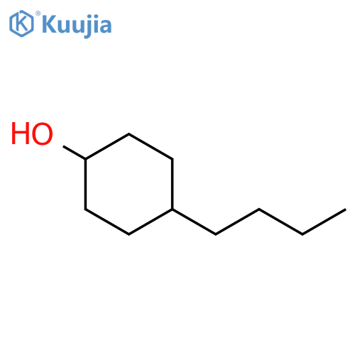 Cyclohexanol, 4-butyl-, trans- structure